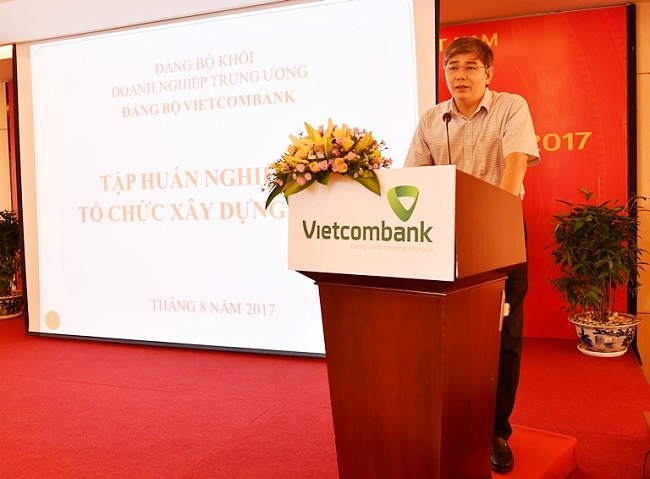 Vietcombank tổ chức Hội nghị Tập huấn Công tác Đảng năm 2017