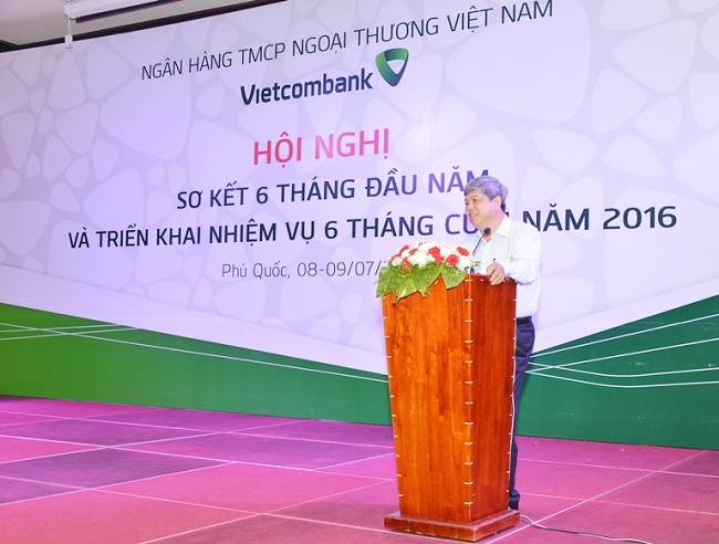 Vietcombank tổ chức Hội nghị triển khai kế hoạch kinh doanh 6 tháng cuối năm 2016