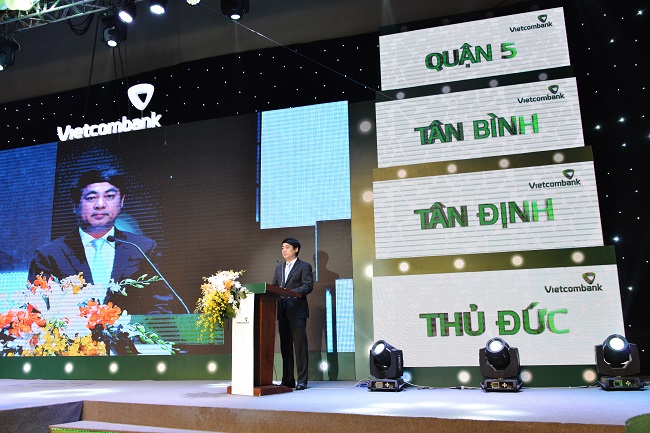 Vietcombank tổ chức Lễ kỷ niệm 10 năm thành lập 8 chi nhánh Vietcombank tại Thành phố Hồ Chí Minh