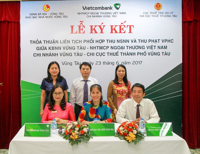 Vietcombank triển khai ký kết hợp tác thu ngân sách nhà nước tại nhiều địa bàn trên toàn quốc