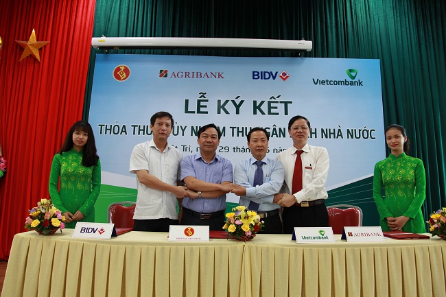 Vietcombank triển khai ký kết hợp tác thu ngân sách nhà nước tại nhiều địa bàn trên toàn quốc