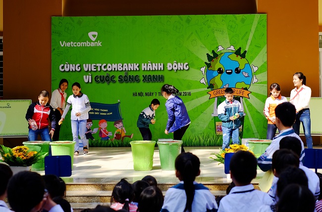 Vietcombank và chiến dịch “Màu xanh cho cuộc sống - Green for Life”