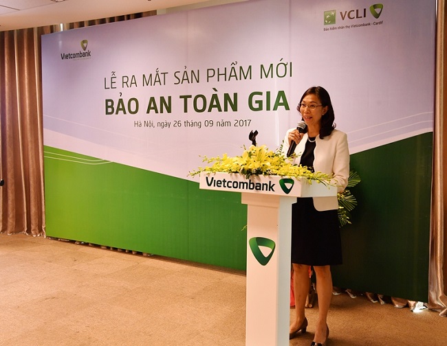 Vietcombank và VCLI ra mắt sản phẩm bảo hiểm Bảo An Toàn Gia