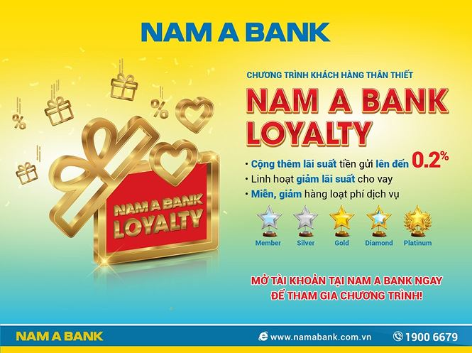 Hàng loạt đặc quyền từ chương trình khách hàng thân thiết Nam A Bank loyalty - ảnh 1