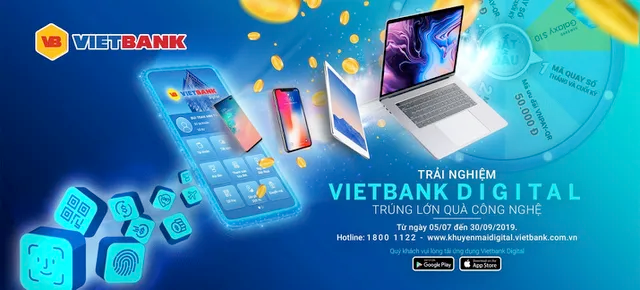 Vietbank khuyến mãi lớn nhân dịp ra mắt Mobile Banking Vietbank Digital - 1