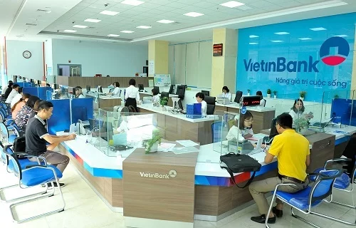 Một phòng giao dịch của Ngân hàng TMCP Công Thương Việt Nam (VietinBank)