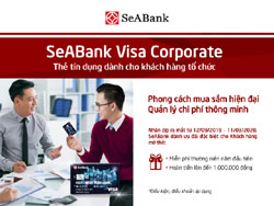 SeABank ra mat the SeABank Visa Corporate cho doanh nghiep