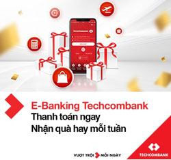 Techcombank Thanh toan ngay nhan qua hay