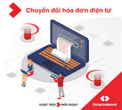 Techcombank phat hanh hoa don dien tu