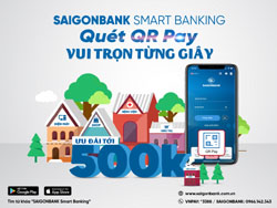 SaiGon Bank Quet QR Pay Vui tron tung giay 1