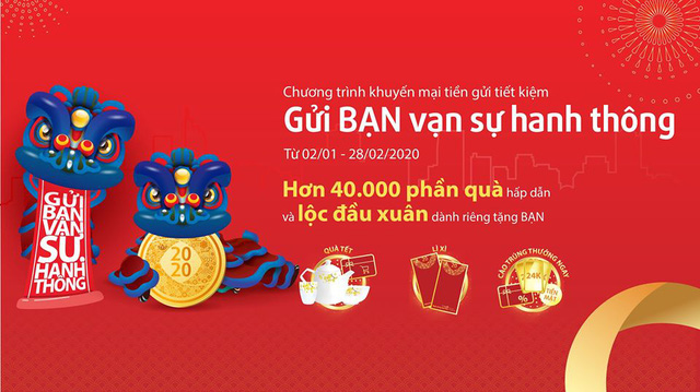 Ngân hàng Bản Việt “Gửi BẠN vạn sự hanh thông” với quà tặng và lộc đầu năm - Ảnh 1.