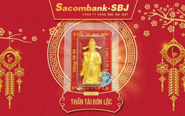Sacombank-SBJ: Chuyển mình đột phá trong sản xuất vàng Thần Tài 2020