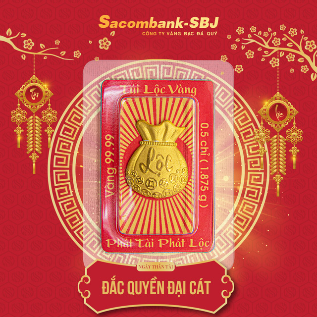 Sacombank-SBJ: Chuyển mình đột phá trong sản xuất vàng Thần Tài 2020 - Ảnh 2.