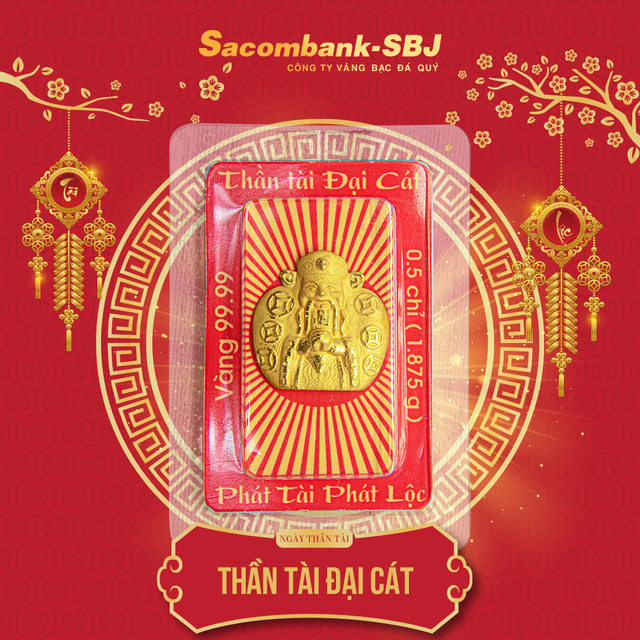 Sacombank-SBJ: Chuyển mình đột phá trong sản xuất vàng Thần Tài 2020 - Ảnh 1.
