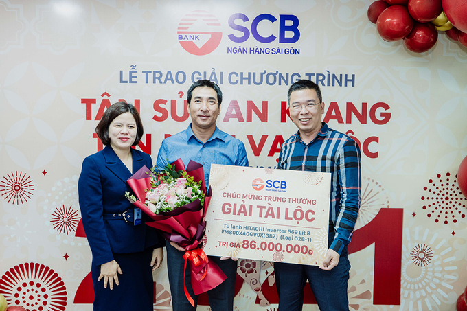 SCB trao giải 354 giải Tân Sửu an khang - Tân niên vạn lộc - 1