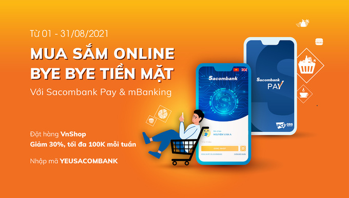 Sacombank có nhiều ưu đãi khi thanh toán trên ứng dụng.