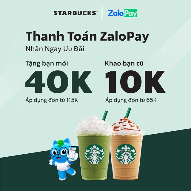 ZaloPay cùng Starbucks Vietnam nâng cao trải nghiệm thanh toán bằng ví điện tử - Ảnh 2.