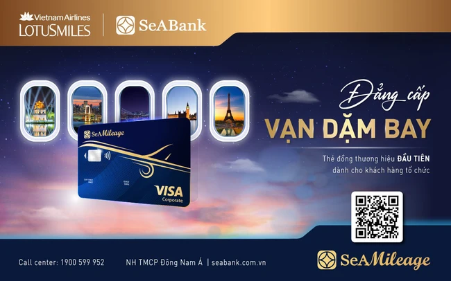 SeABank và Vietnam Airlines hợp tác ra mắt thẻ tín dụng dành cho doanh nghiệp