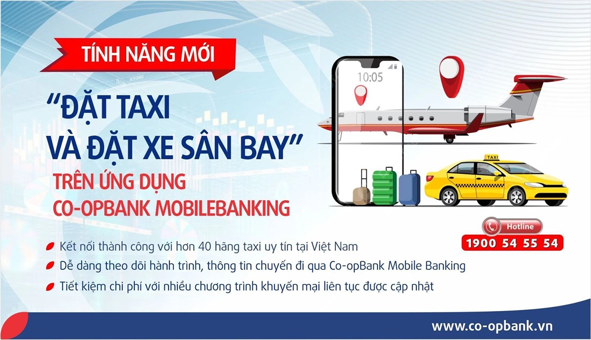 co opbank ra mat tinh nang dat xe giup khach hang toi uu chi phi