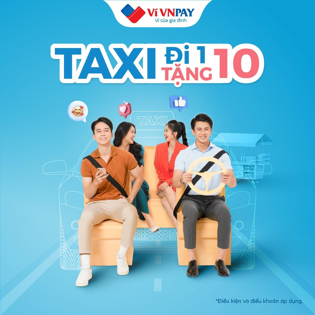 Chương trình khuyến mại gọi taxi trên ví VNPAY diễn ra từ nay đến 30/09/2023.