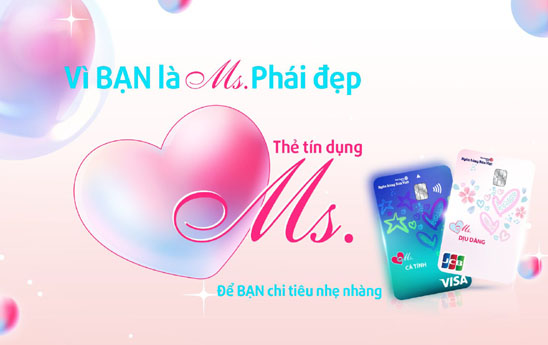 BVBank ra mat the tin dung danh rieng cho phai dep