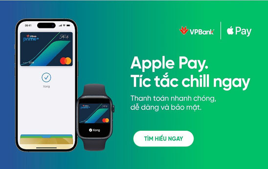 VPBank gioi thieu Apple Pay den khach hang