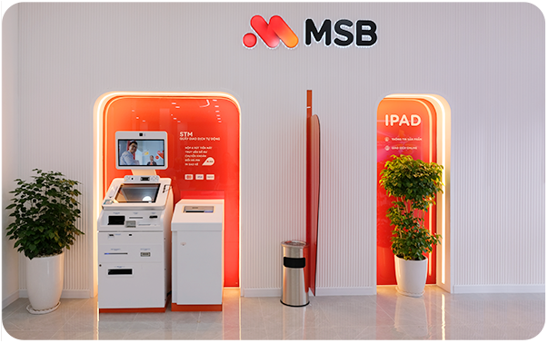 MSB ra mắt điểm giao dịch tự động M.Digi Bank - Ảnh 1.