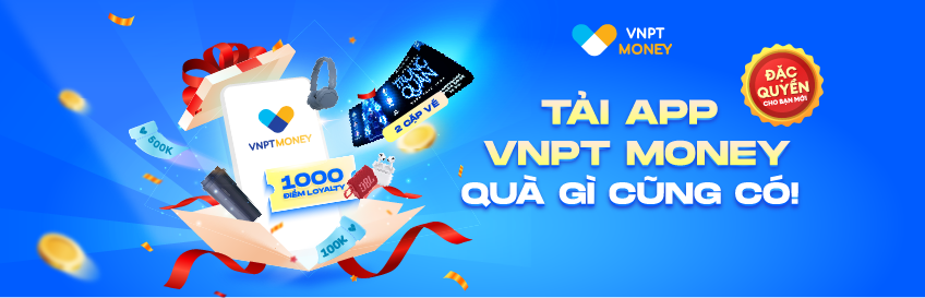 VNPT money tặng quà khách hàng mới