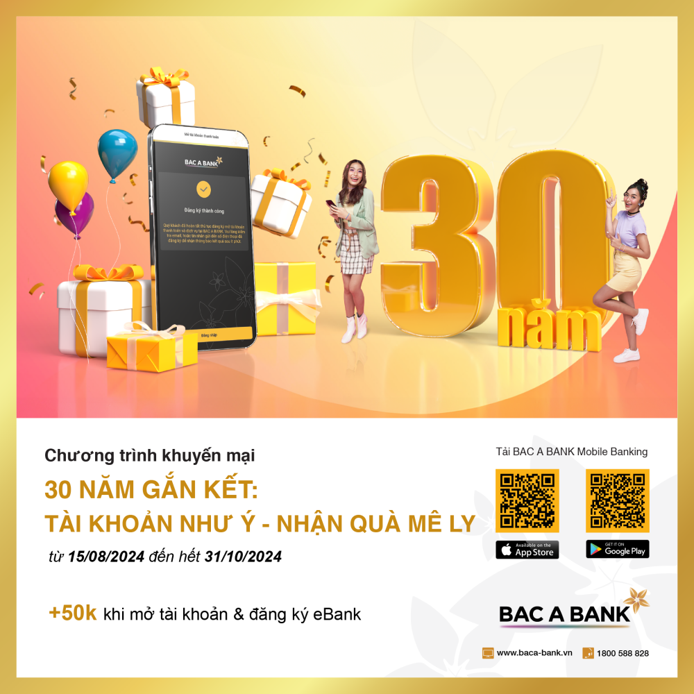 Ưu đãi Bac A Bank