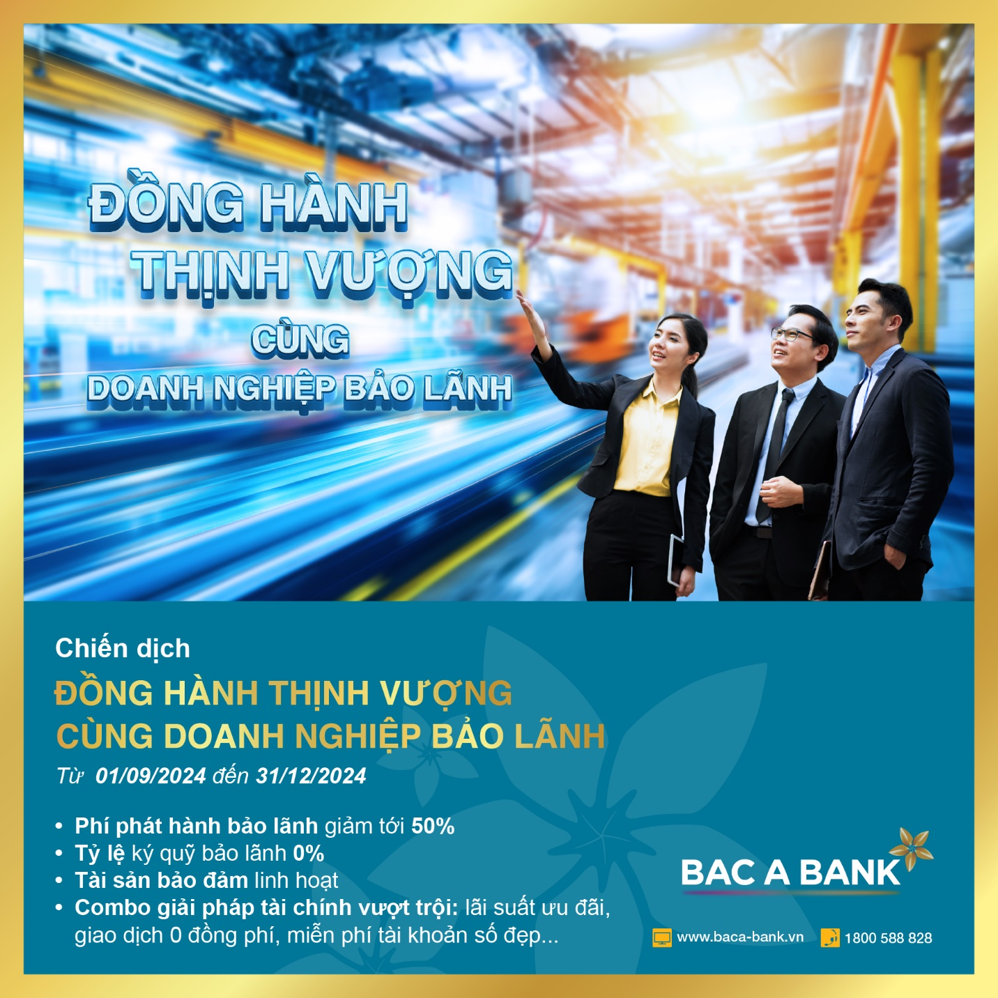 BAC A BANK triển khai combo “siêu ưu đãi” dành cho doanh nghiệp bảo lãnh - 1