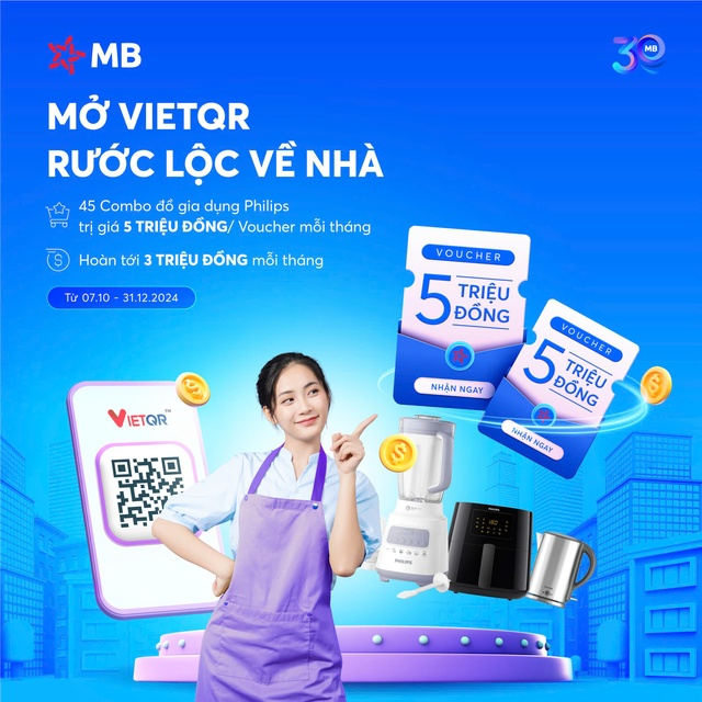 MB tung ưu đãi lớn cho tiểu thương mùa mua sắm cuối năm- Ảnh 2.