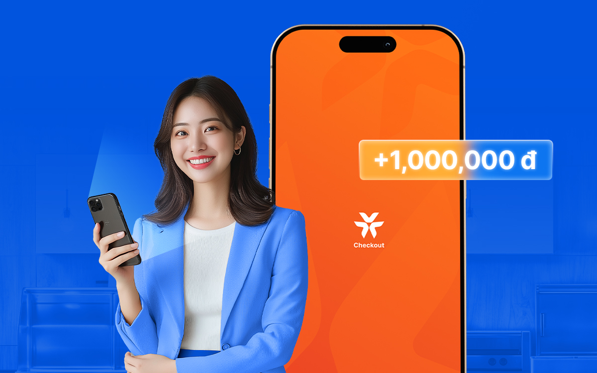 Chỉ trong tháng 1.2025, VIB Check out tặng ngay 1 triệu đồng và tài khoản số đẹp cho người dùng mới- Ảnh 1.