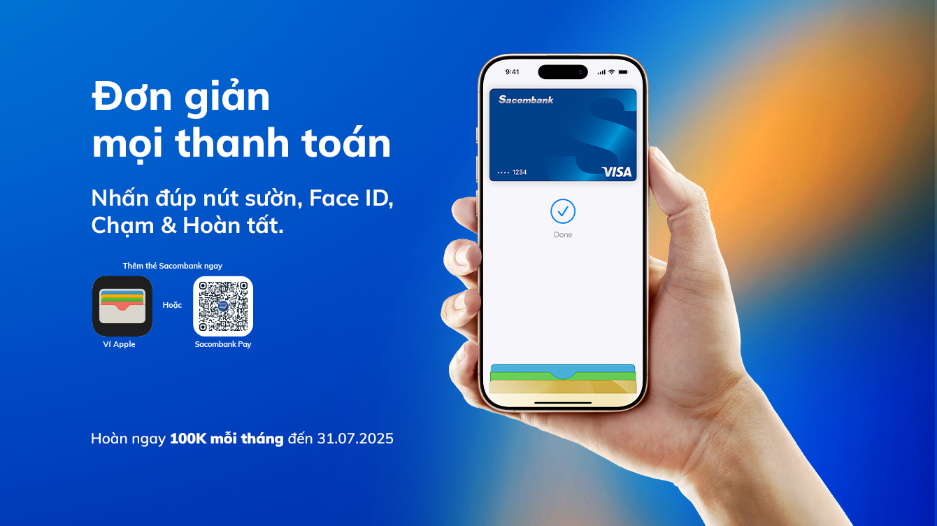 Đơn giản mọi thanh toán với Apple Pay